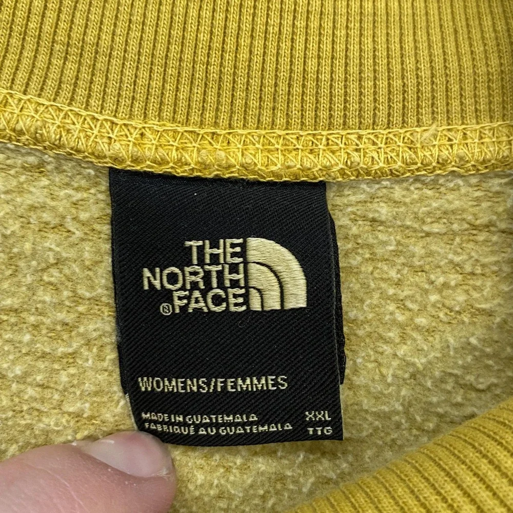 The North Face Sweatshirt‎ Womens XXL Mock Neck Fleece Boxy Relaxed Outdoors